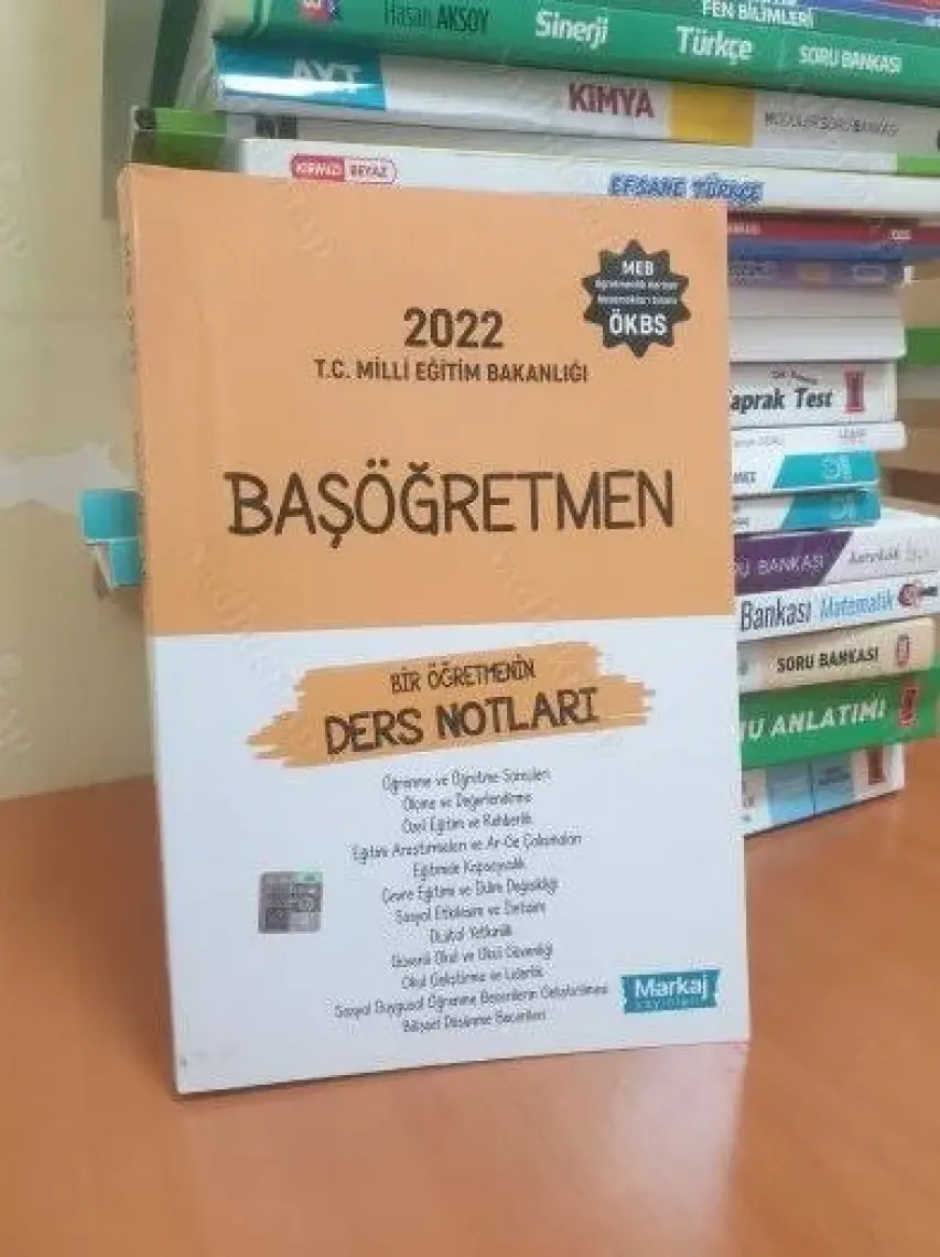 Data Yayınları Markaj 2022 Başöğretmen Bir Öğretmenin Ders Notları