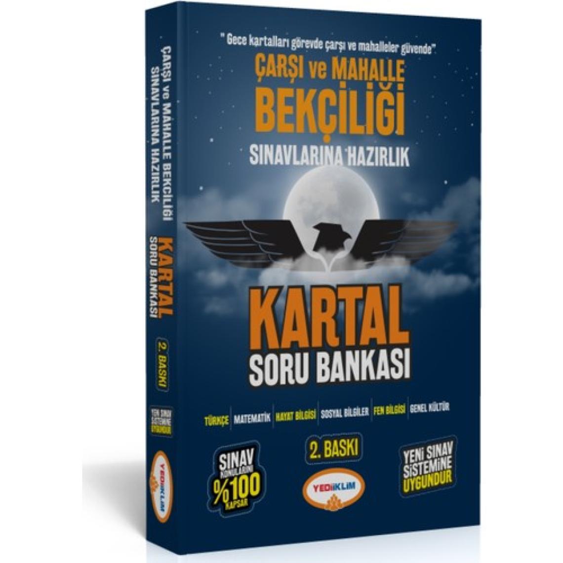 Yediiklim Yayınları Çarşı Ve Mahalle Bekçiliği Sınavlarına Hazırlık Kartal Soru Bankası