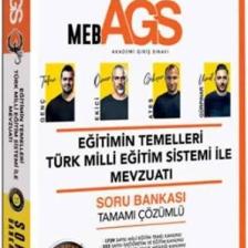 2025 MEB AGS Anka Serisi Eğitimin Temelleri Türk Milli Eğitim Sistemi Ile Mevzuatı Tamamı Çözümlü Soru Bankası