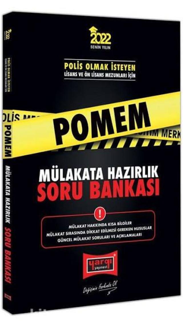 Yargı Yayınevi  2022 Pomem Mülakata Hazırlık Soru Bankası