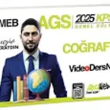 Hocawebde Yayınları 2025 Meb Ags Kpss Türkiye Coğrafyası Video Ders Notu - Engin Eraydın