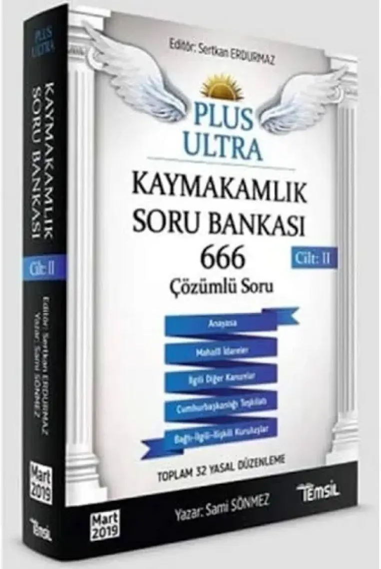 Kaymakamlık Soru Bankası 666 Çözümlü Soru Cilt 2 - Plus Ultra