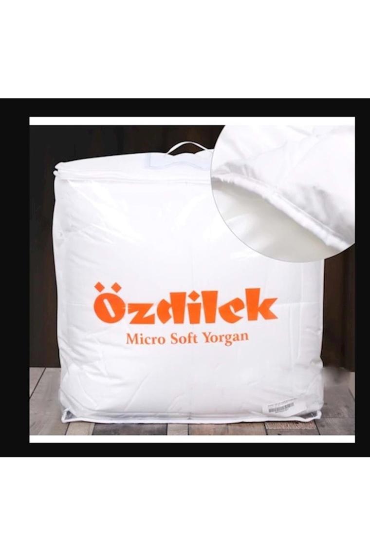 Microsoft Mikrofiber Tek Kişilik Silikon Beyaz Yorgan (155x215)