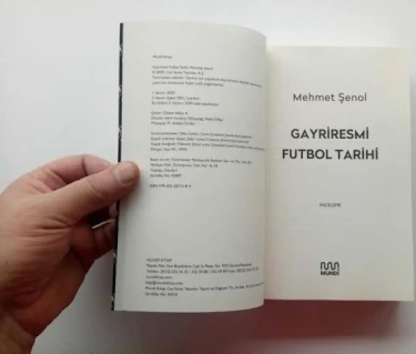 Gayriresmi Futbol Tarihi - Mehmet Şenol