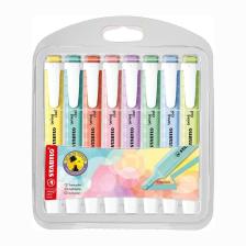 Swing Cool Pastel 8'li Işaretleme Kalemi Seti (YENİ RENKLER) 275/8-08-1 Fosforlu Kalem