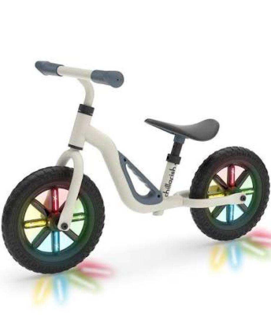 Chillafish Charlie Glow - Işıklı Denge Bisikleti (10 Inç) - Bej