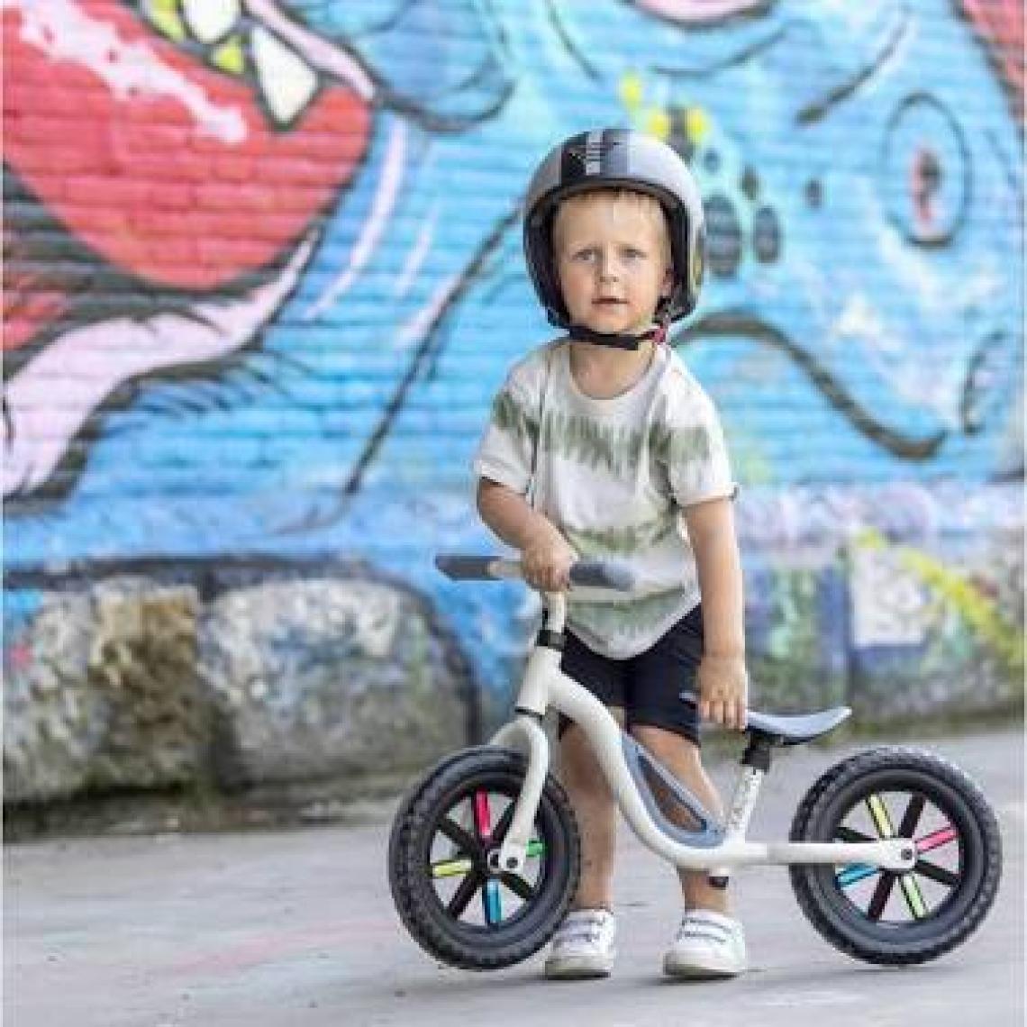 Chillafish Charlie Glow - Işıklı Denge Bisikleti (10 Inç) - Bej