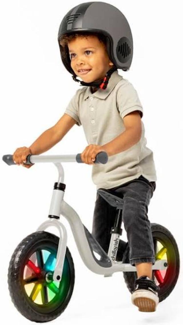 Chillafish Charlie Glow - Işıklı Denge Bisikleti (10 Inç) - Bej