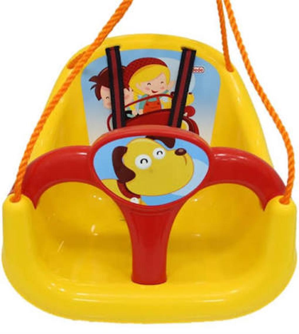 Dede Ayarlanabilir Halatlı Salıncak - 30 kg Kapasite, Yerli Üretim, Bahçe ve Piknik İçin Uygun, 41x31x38 cm, Çocuklar İçin Bahçe Oyuncağı