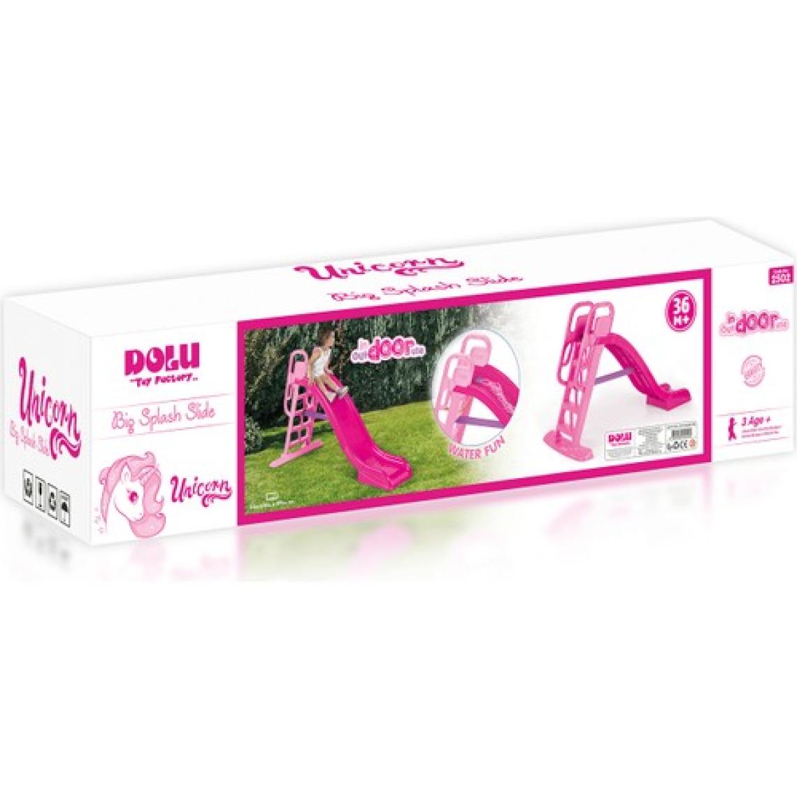 Dolu Unicorn 2'si 1 Arada Büyük Su Kaydırağı 2502