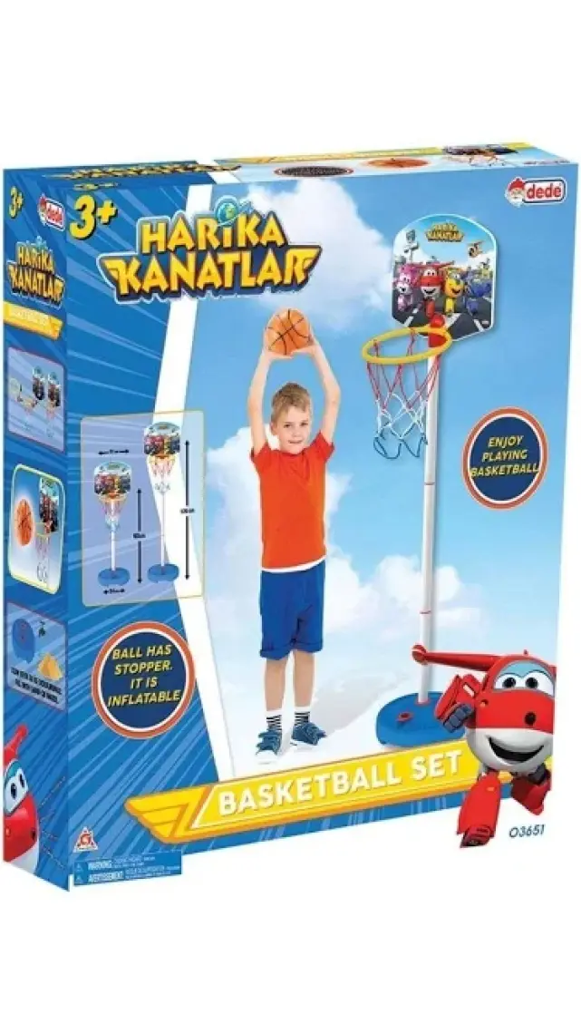 Strongart Dede Harika Kanatlar Küçük Ayaklı Basketbol Potası