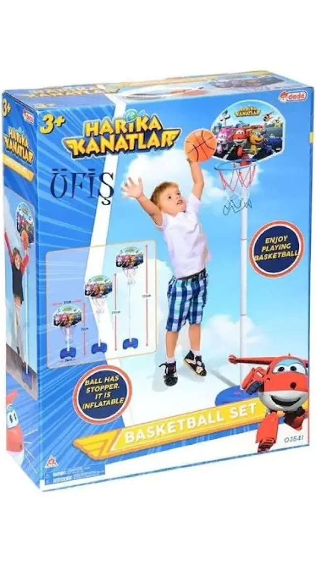Strongart Dede Harika Kanatlar Küçük Ayaklı Basketbol Potası