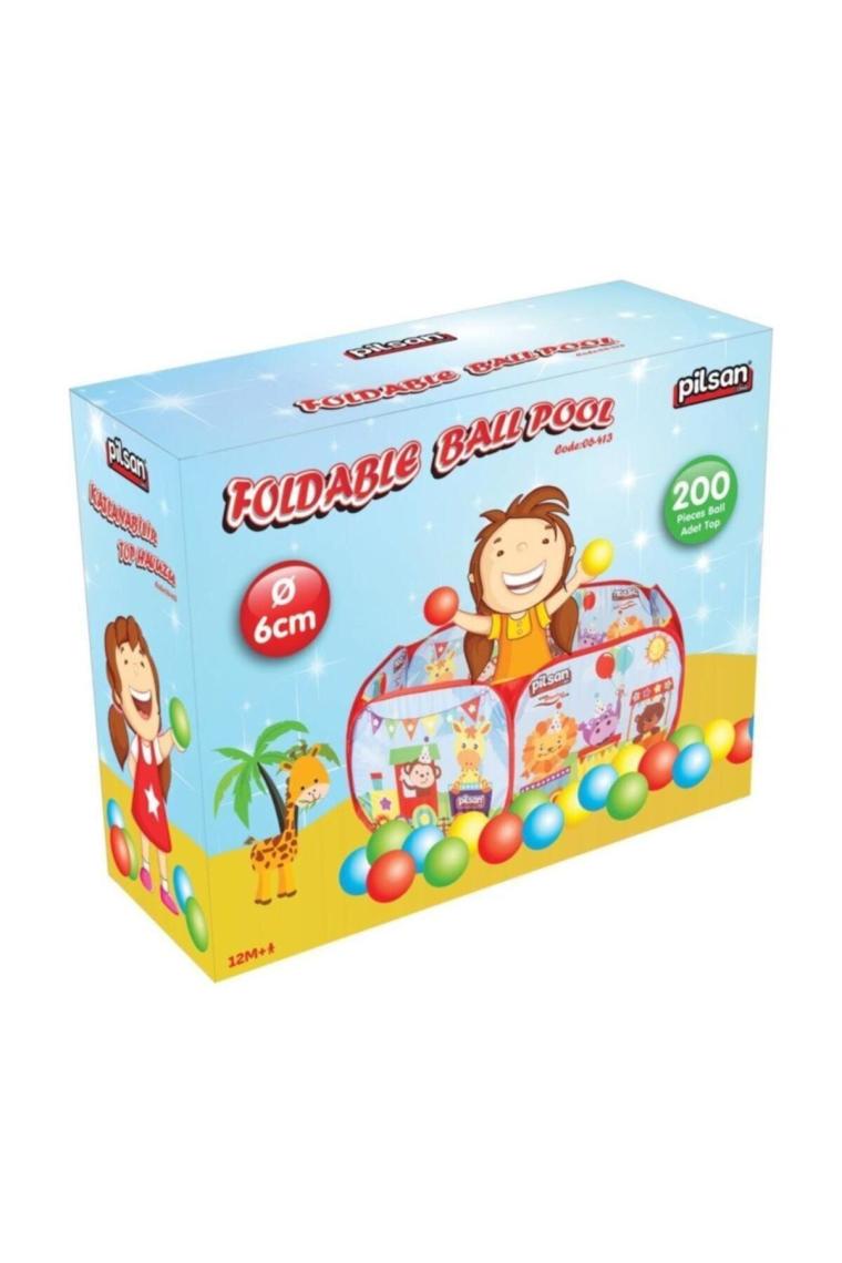 Katlanabilir Top Havuzu Ve 200 Adet Top Pıl-06-413