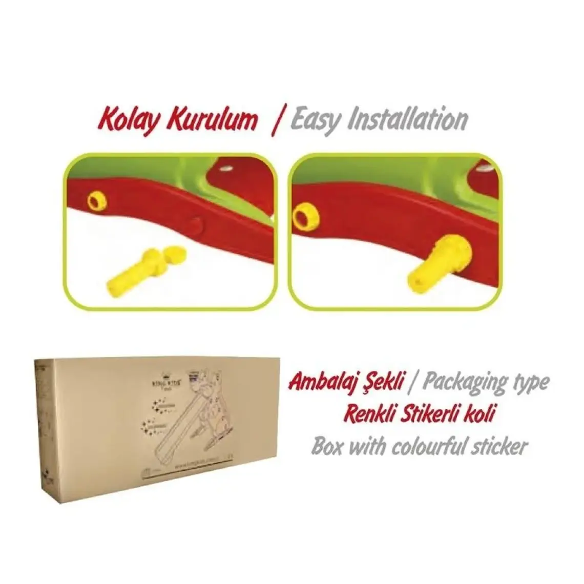 King kids Potalı Kaydırak Ks 9061