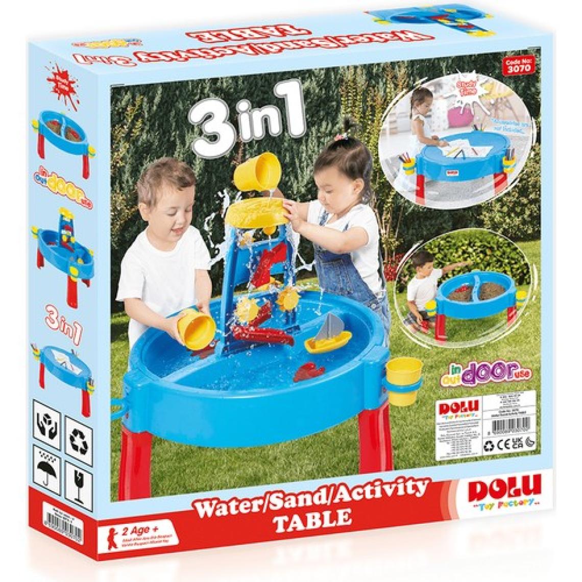 Dolu Su ve Kum Aktivite Masası 3070