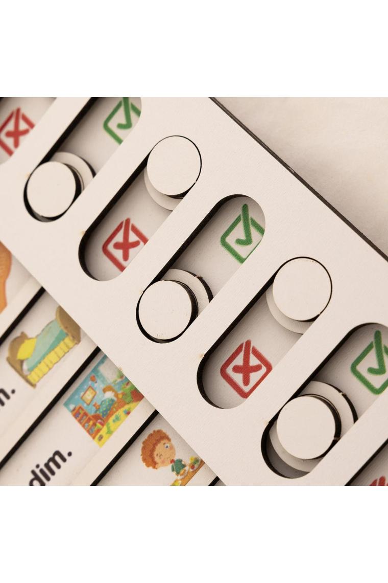 Baby Toys Günlük Sorumluluklarım Check List