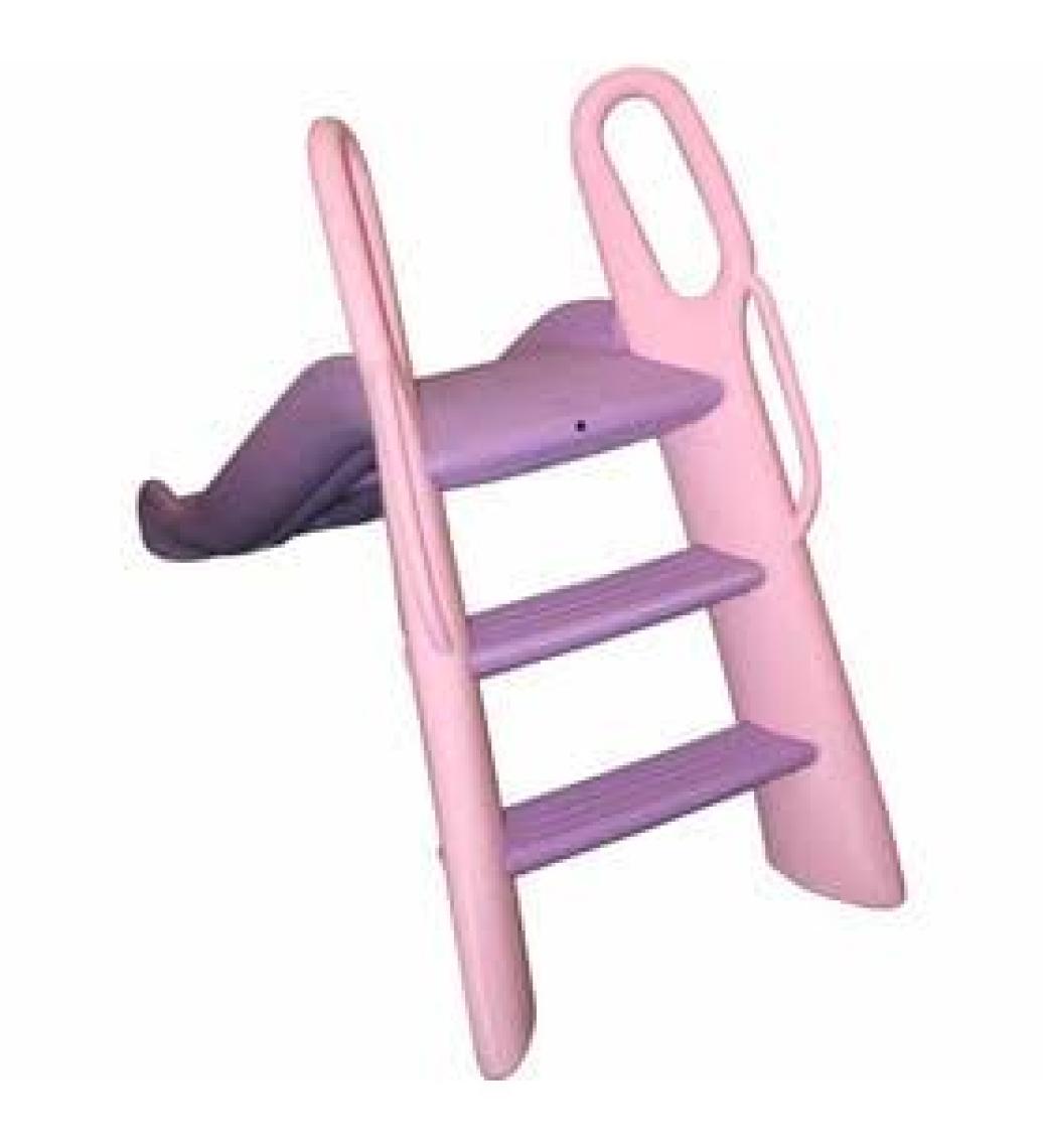 King Kids Prenses Kaydırak Pembe/lila