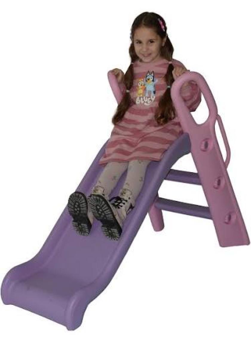 King Kids Prenses Kaydırak Pembe/lila