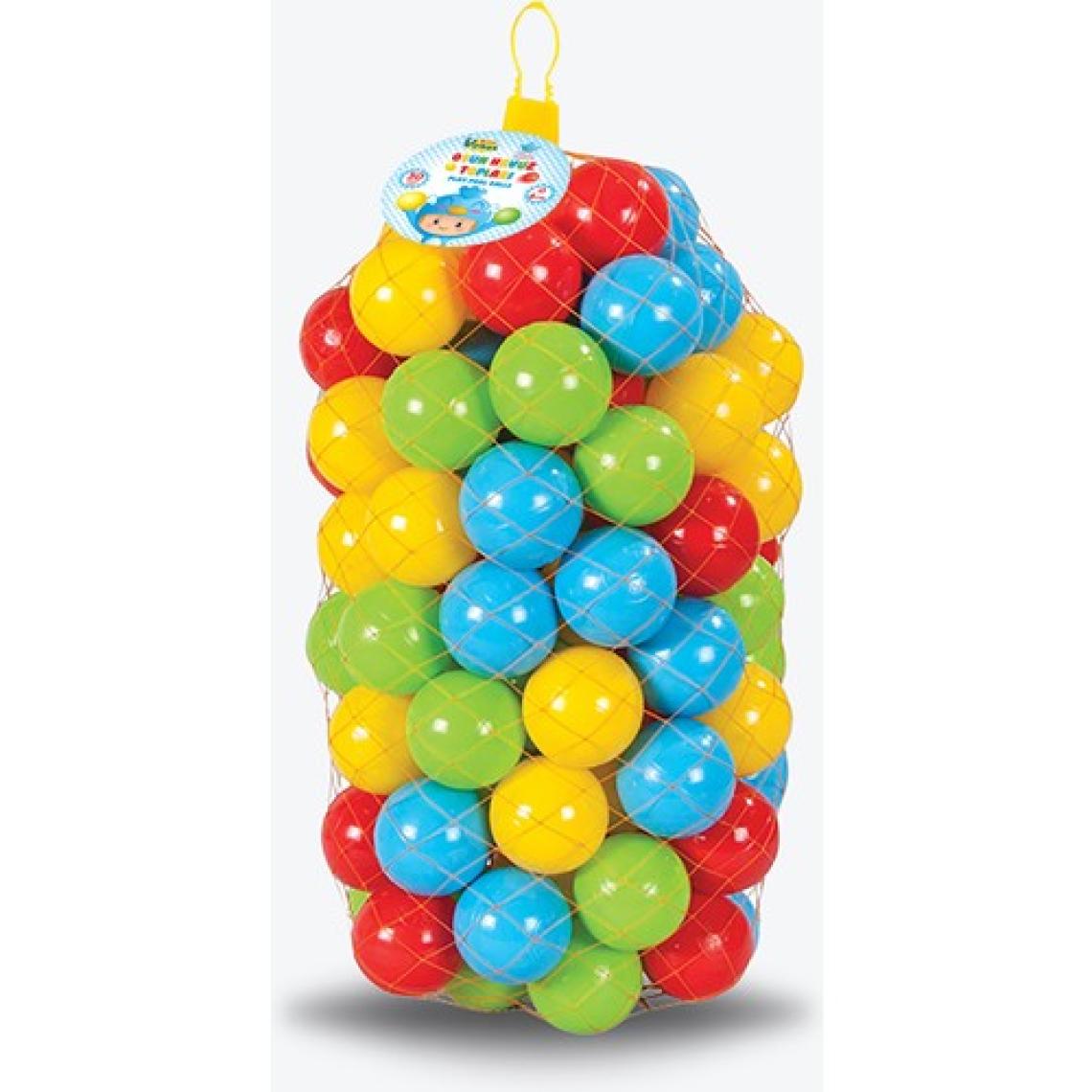 Venüs Havuz Topu 50 Adet / 6 cm / File – Karışık Renkli
