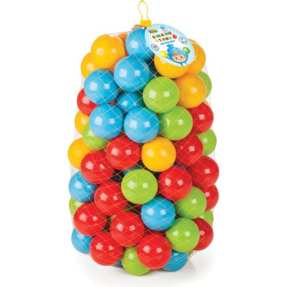 Venüs Havuz Topu 100 Adet / 6 cm / File – Karışık Renkli