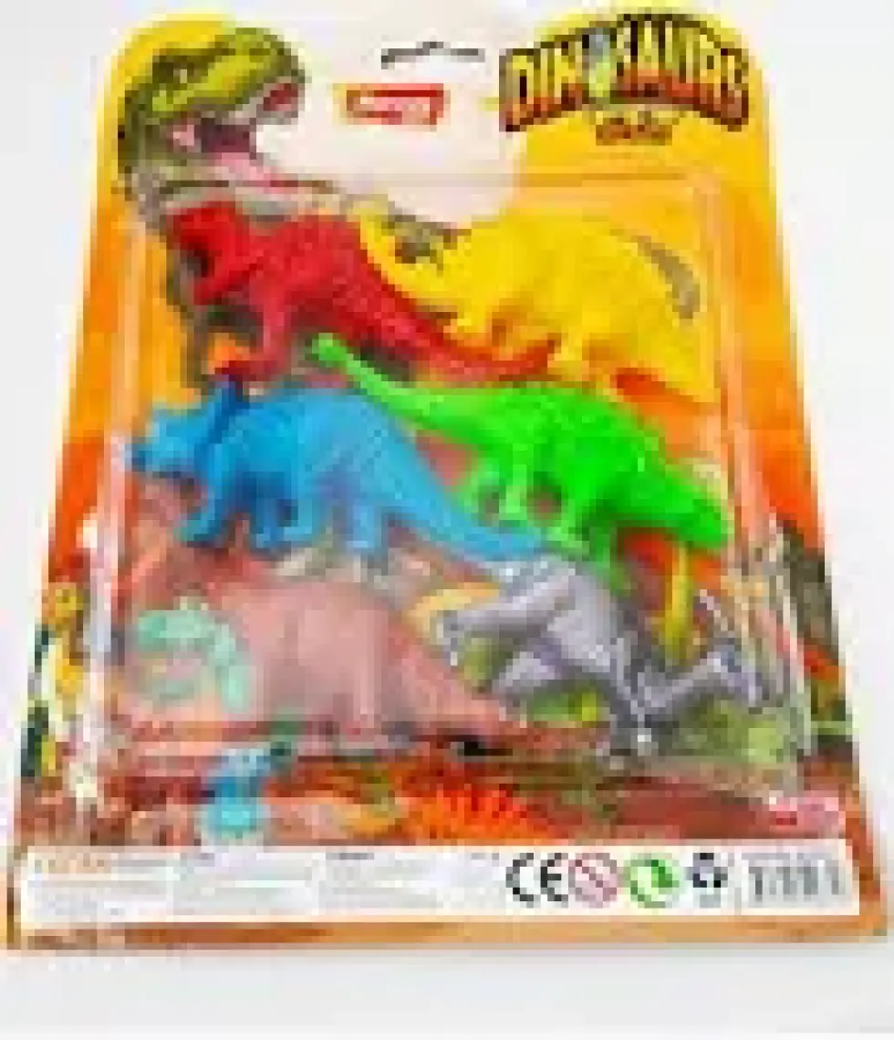Oyuncak Park Kartela 6 Lı Dinazor Set