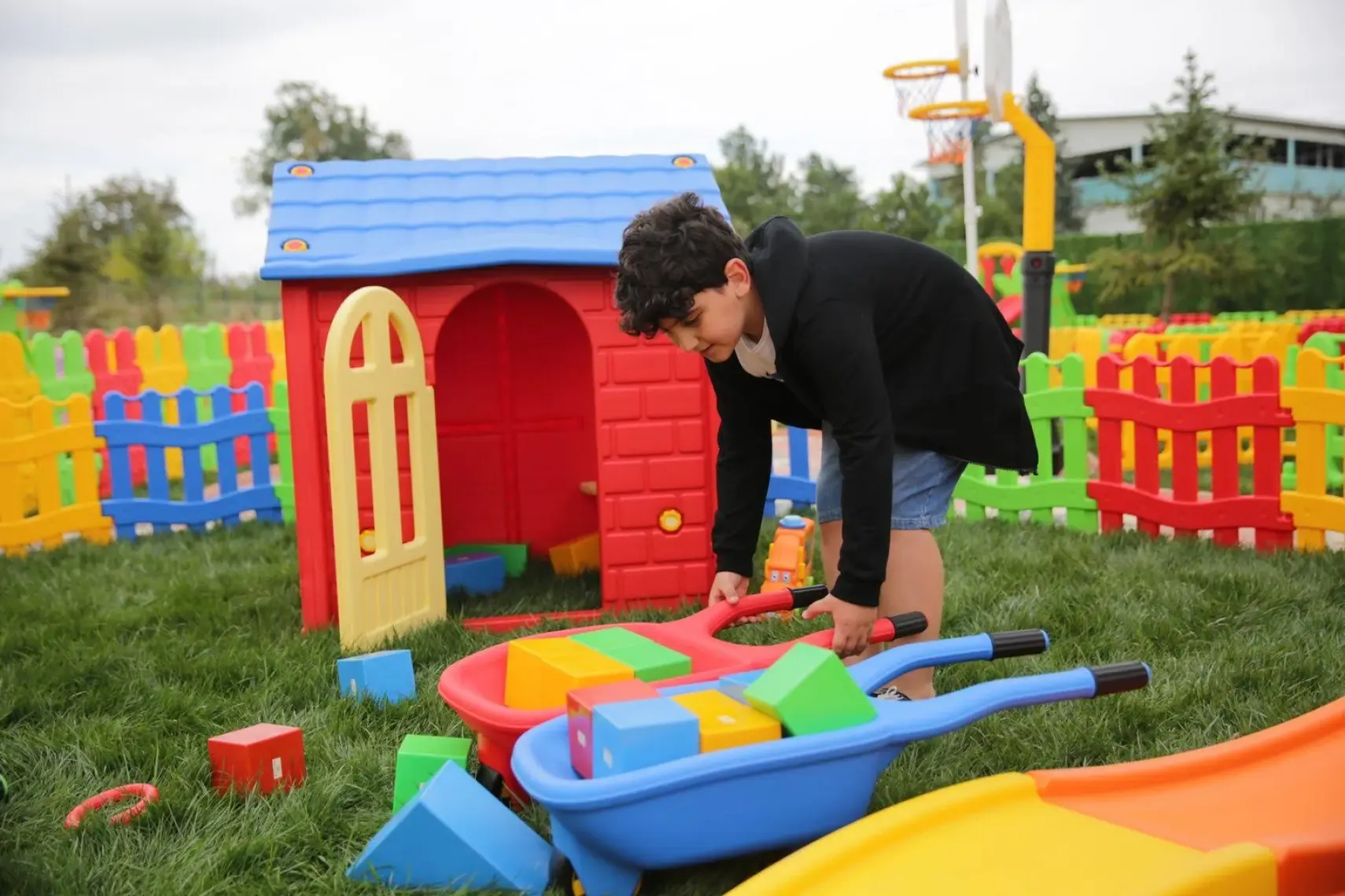 King Kids El Arabası Kırmızı