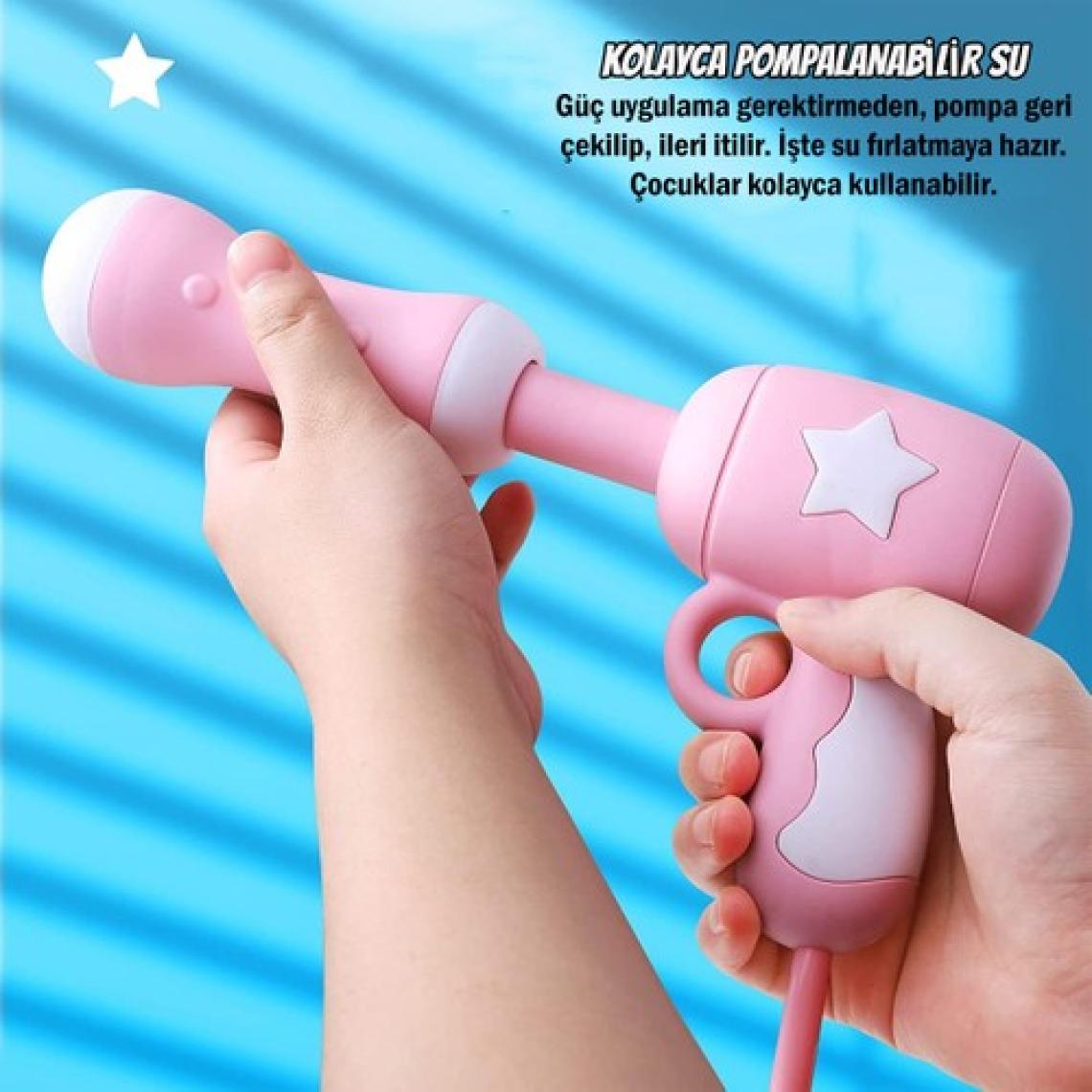 Sırt Çantalı Sırta Takılabilen Pompalı Su Tabancası 2000ML Kapasite