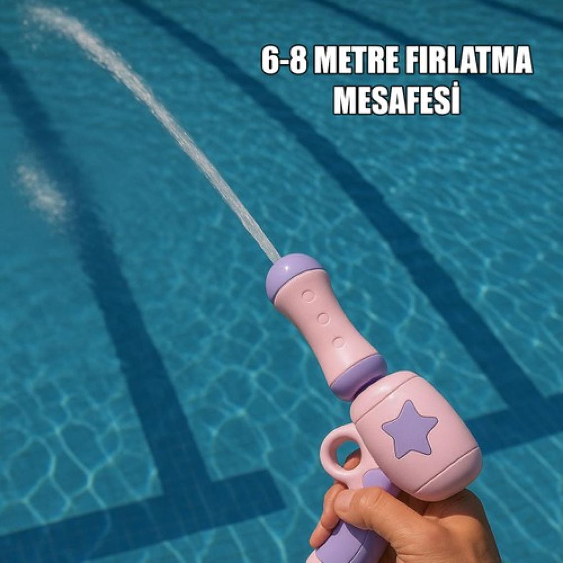 Sırt Çantalı Sırta Takılabilen Pompalı Su Tabancası 2000ML Kapasite