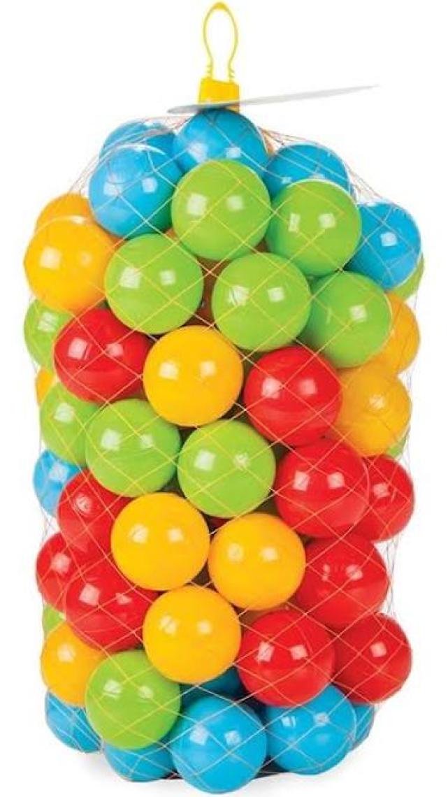 Venüs Havuz Topu 50 Adet / 6 cm / File – Karışık Renkli