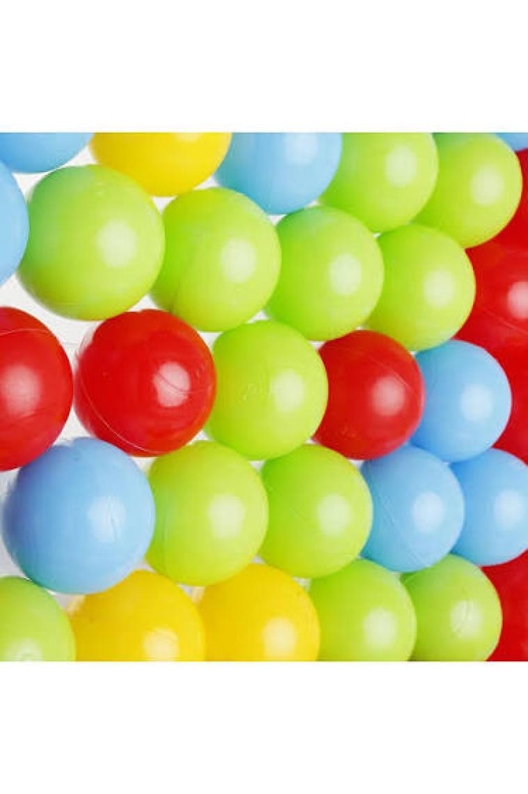 Venüs Havuz Topu 50 Adet / 6 cm / File – Karışık Renkli