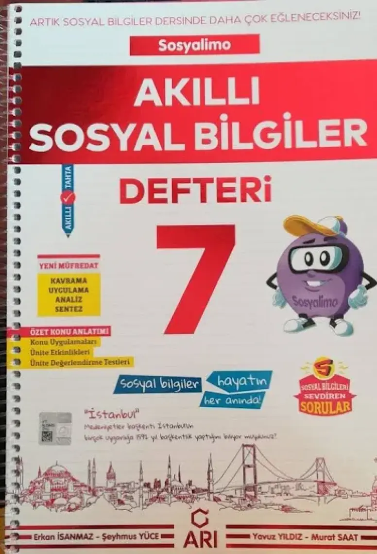 Arı Yayıncılık 7.Sınıf  Sosyal Bilgiler Defteri