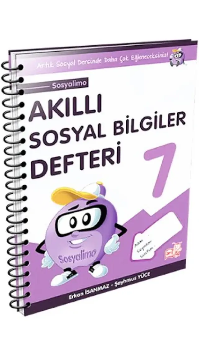 Arı Yayıncılık 7.Sınıf  Sosyal Bilgiler Defteri