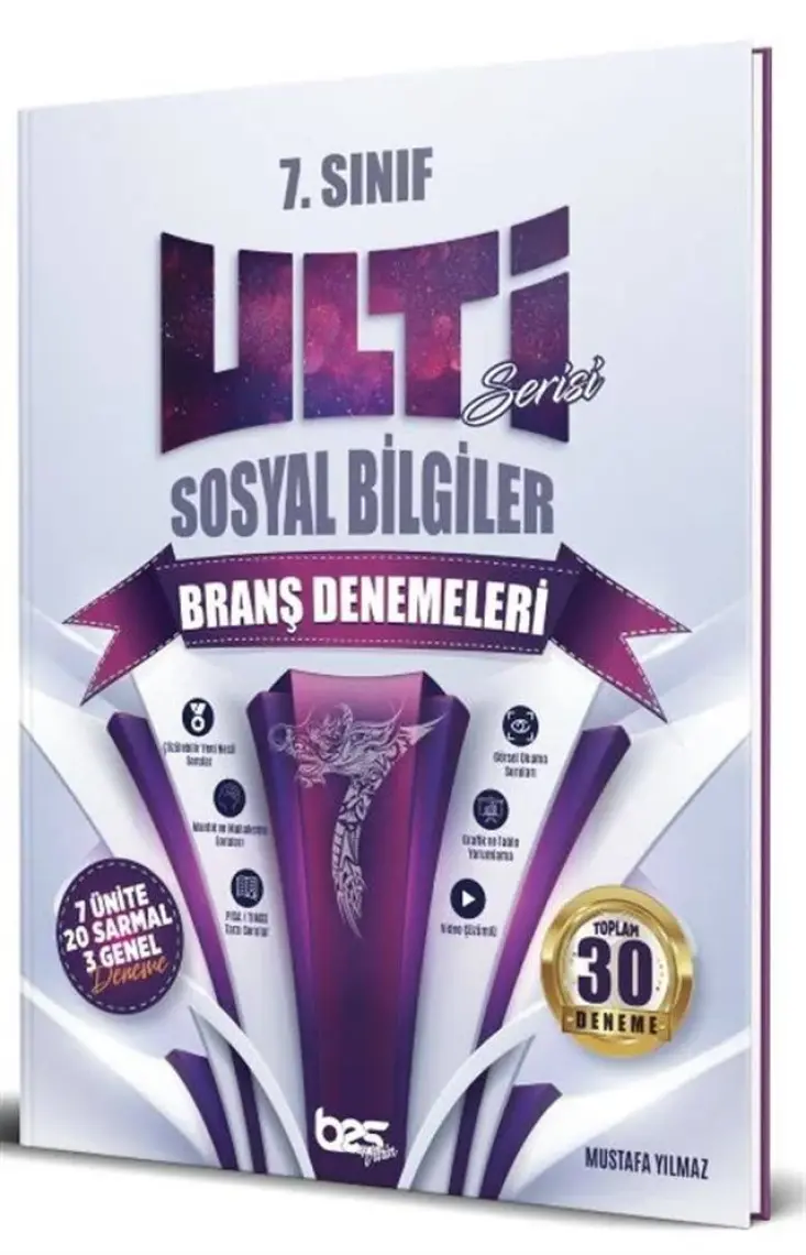 Bes yayınları 7. Sınıf Sosyal Bilgiler Ulti Serisi Denemeleri