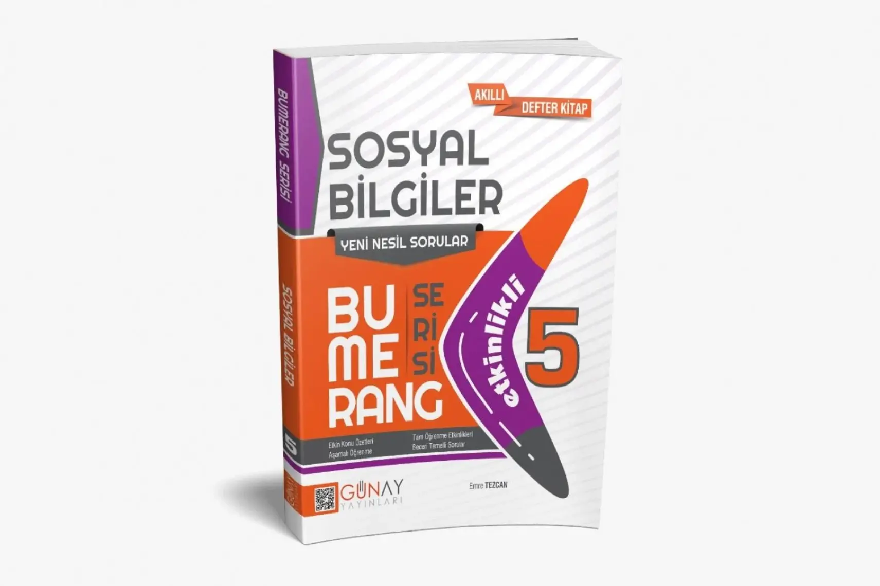 Günay Yayınları Gün&Ay Yayınları 5. Sınıf Zoom Serisi Sosyal Bilgiler Soru Bankası