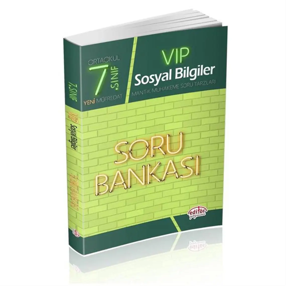 Editör Yayınları 7. Sınıf VIP Sosyal Bilgiler Soru Bankası