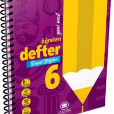 Çanta Yayınları 6. Sınıf Sosyal Bilgiler Öğreten Defter
