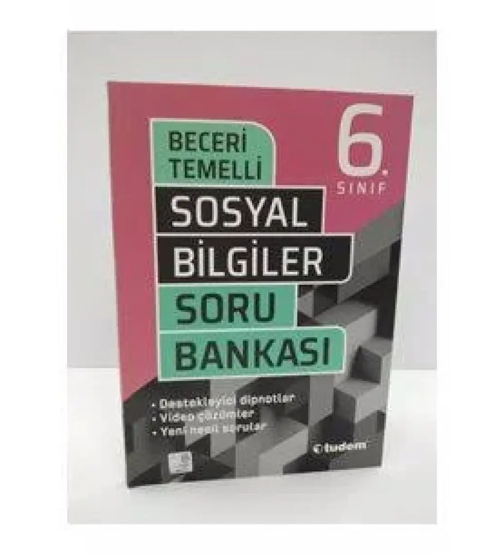 Tudem Yayınları 6. Sınıf Sosyal Bilgiler Beceri Temelli Soru Bankası