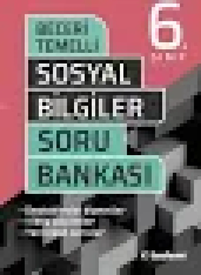 Tudem Yayınları 6. Sınıf Sosyal Bilgiler Beceri Temelli Soru Bankası