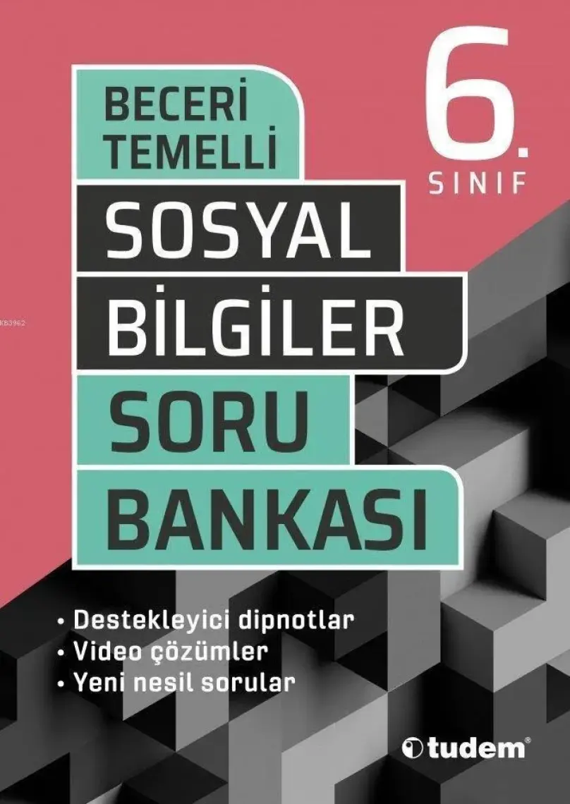 Tudem Yayınları 6. Sınıf Sosyal Bilgiler Beceri Temelli Soru Bankası