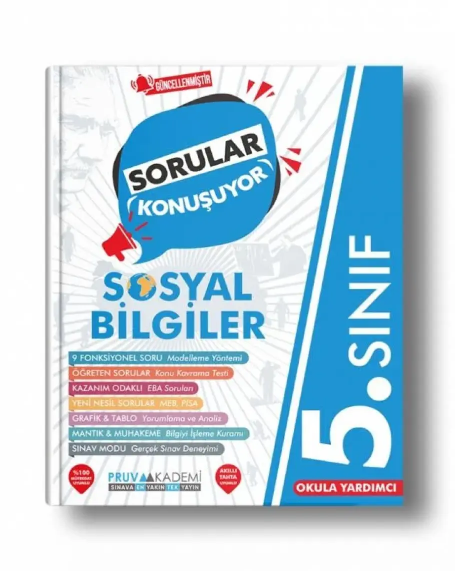 Pruva Akademi 5. Sınıf Sosyal Bilgiler Sorular Konuşuyor