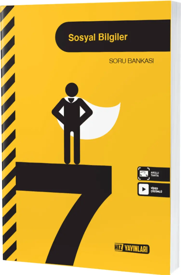 Hız Yayınları 7. Sınıf Sosyal Bilgiler Soru Bankası