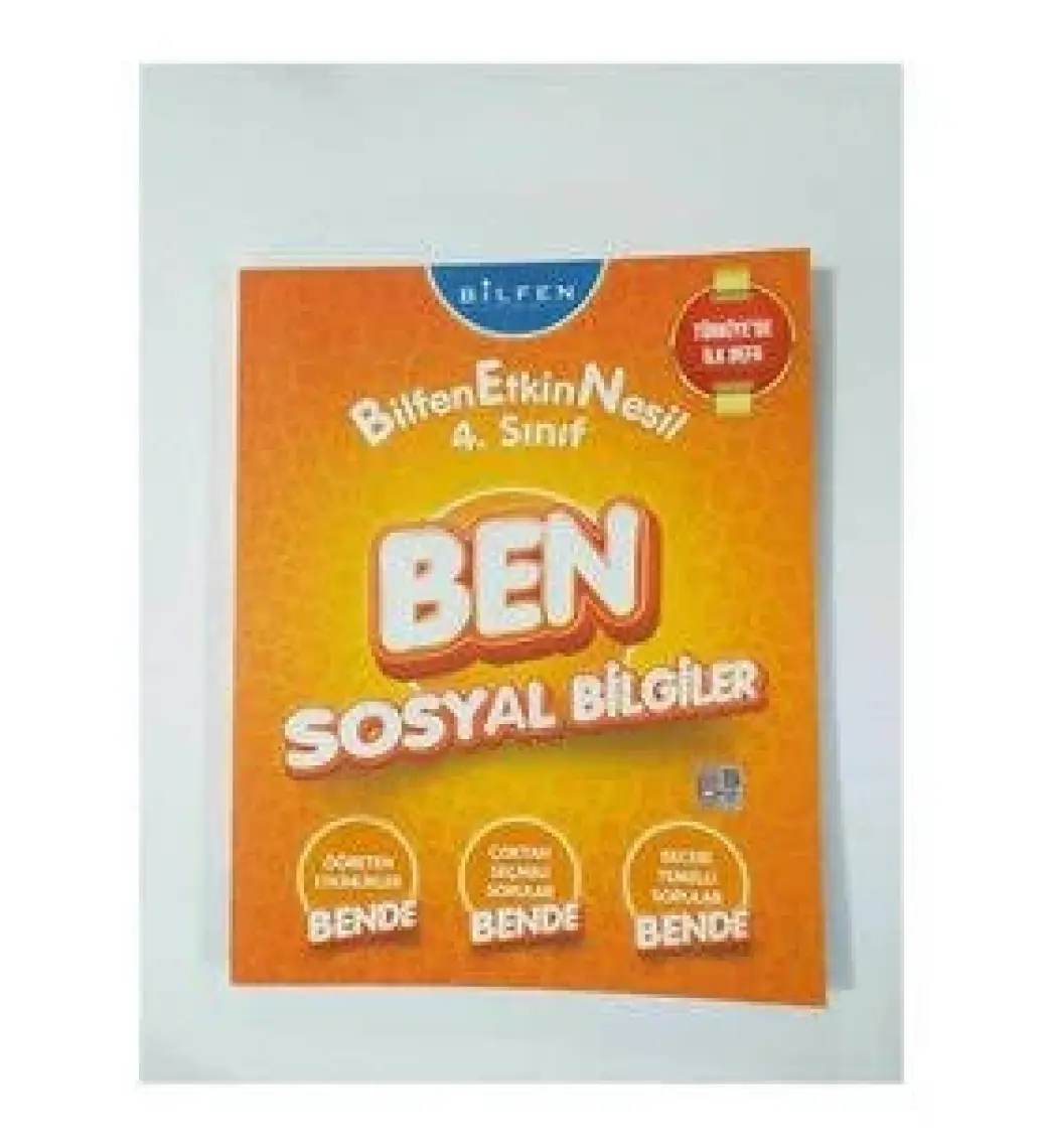 Bilfen Yayınları 4. Sınıf Ben Sosyal Bilgiler