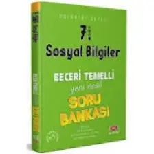 Data Yayınları 7. Sınıf Sosyal Bilgiler Beceri Temelli Soru Bankası