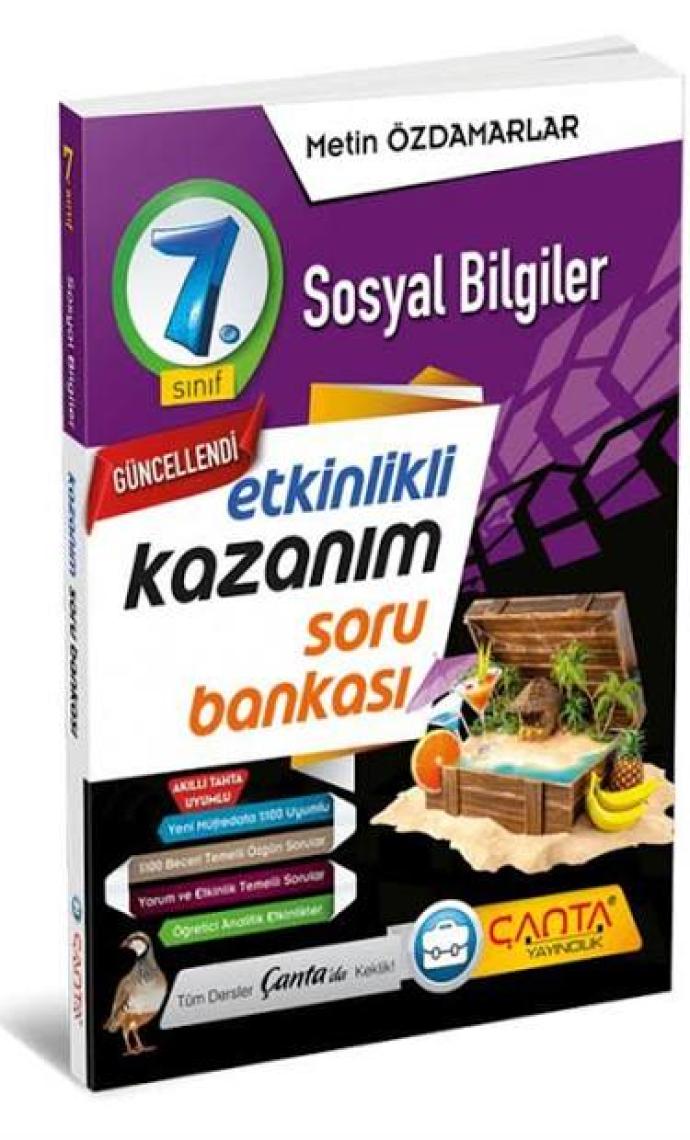 Çanta Yayınları 7.Sınıf Sosyal Bilgiler Soru Bankası