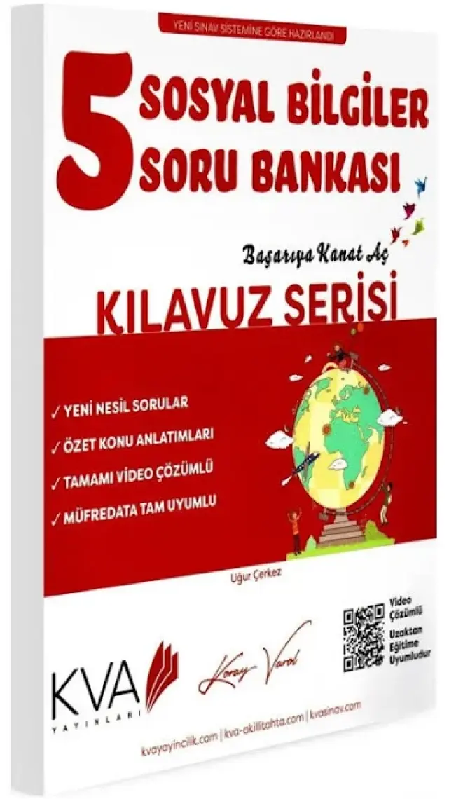 Koray Varol Akademi  Kılavuz Serisi 5.Sınıf Sosyal Bilgiler Soru Bankası