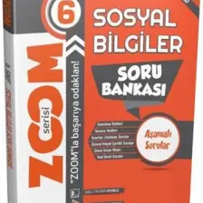 Günay Yayınları Gün&Ay Yayınları 6. Sınıf Zoom Serisi Sosyal Bilgiler Soru Bankası