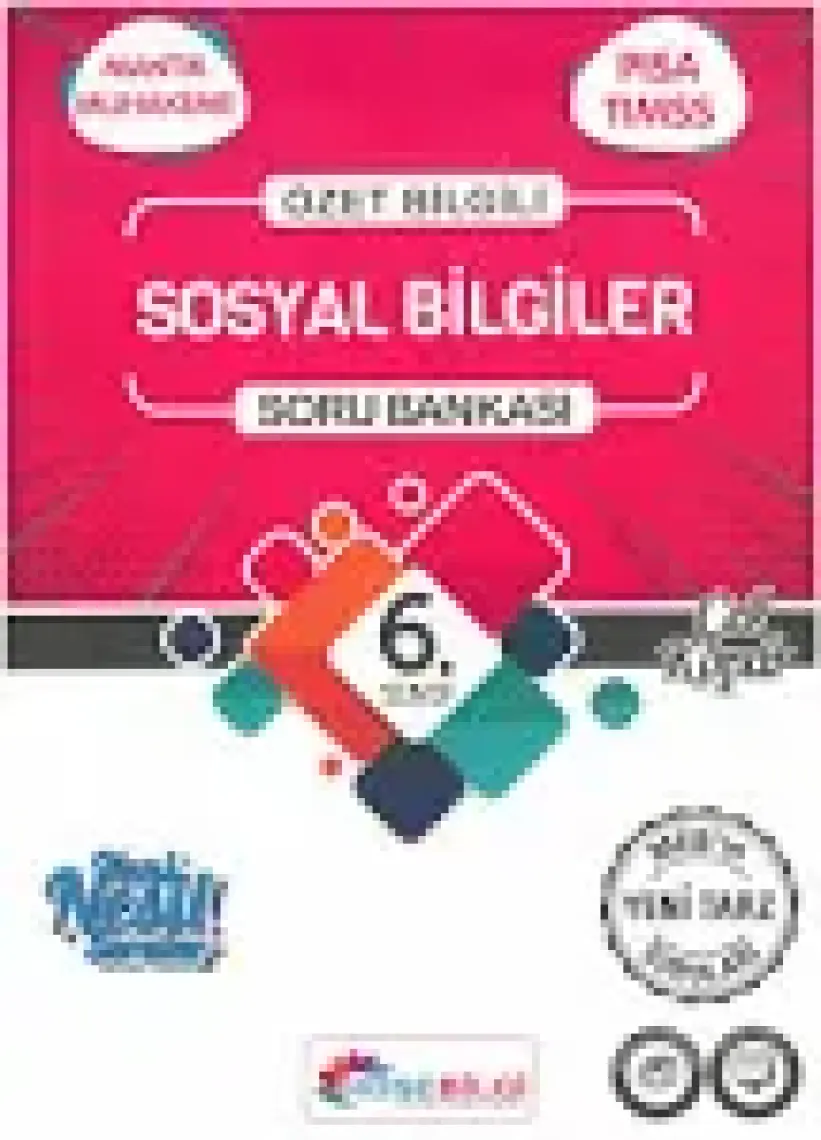 Köşebilgi Yayınları  Özet Bilgili 6.Sınıf Sosyal Bilgiler Soru Bankası