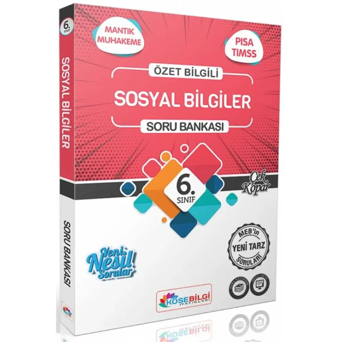 Köşebilgi Yayınları  Özet Bilgili 6.Sınıf Sosyal Bilgiler Soru Bankası