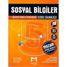 Mozaik Yayınları 5. Sınıf Sosyal Bilgiler Soru Bankası - Mahmut Öztürk