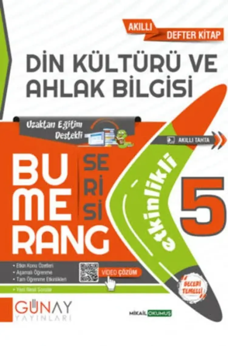 Günay Yayınları Gün&Ay Yayınları 5. Sınıf Bumerang Etkinlikli Sosyal Bilgiler